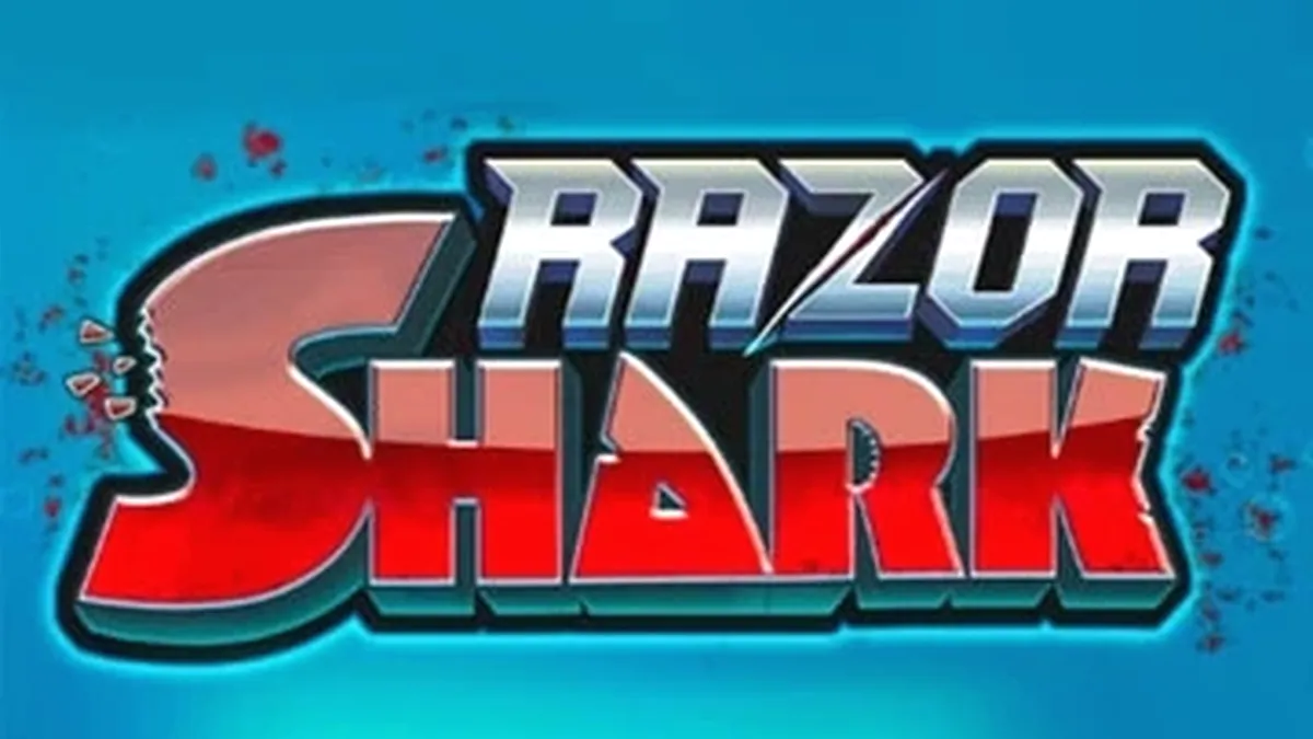 Interface do jogo de slot Razor Shark com tema subaquático